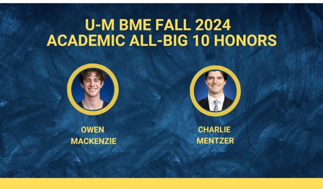 BME Students Achieve Academic All-Big 10 Honors